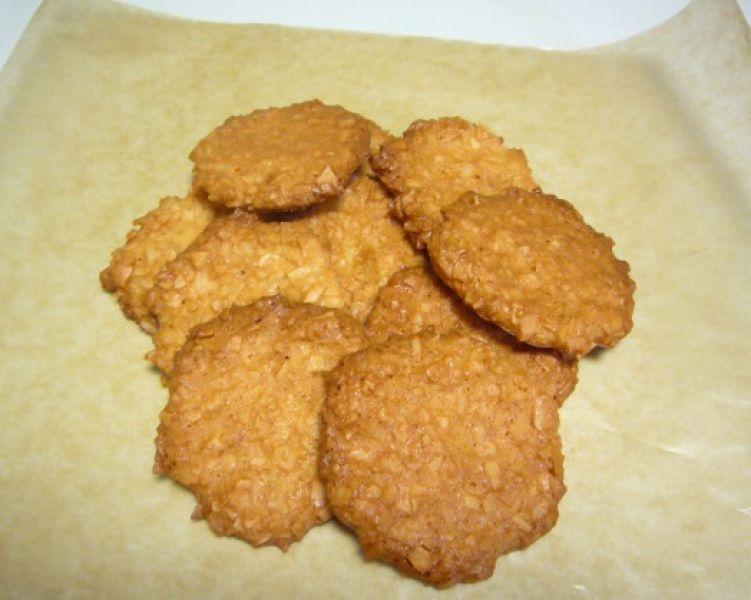 トーステッドココナッツクッキーの写真