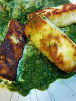 野菜たっぷり！ほうれん草カレー　パラックパニール（Palak Paneer）