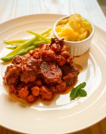 ひよこ豆と牛肉の煮込み、クミン風味の手順画像4枚目