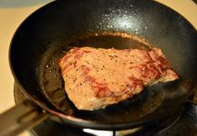 牛肉のパクチーサラダ　サラ　パクチ　ニュウアの手順画像3枚目