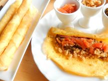スリランカの朝食パンケークの手順画像5枚目