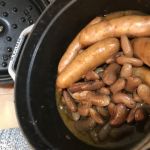 いんげん豆とソーセージのカスレ