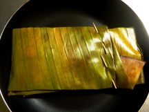 鯛のバナナリーフ包み焼きの手順画像7枚目