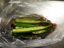 蒜蓉秋葵 （台湾風オクラのチリガーリックソース）の手順画像3枚目