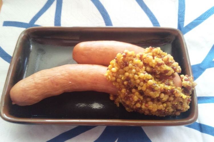 粒マスタードの写真