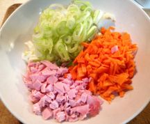 ピーナッツチャーハンの手順画像0枚目