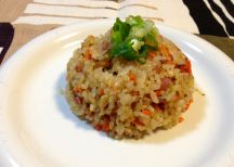 ピーナッツチャーハンの手順画像3枚目