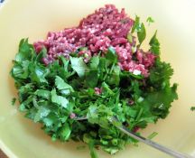 肉団子と野菜のトマト煮の手順画像1枚目