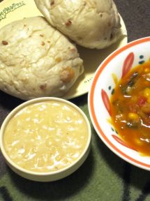 ピサラ（豆のパティ）の手順画像2枚目