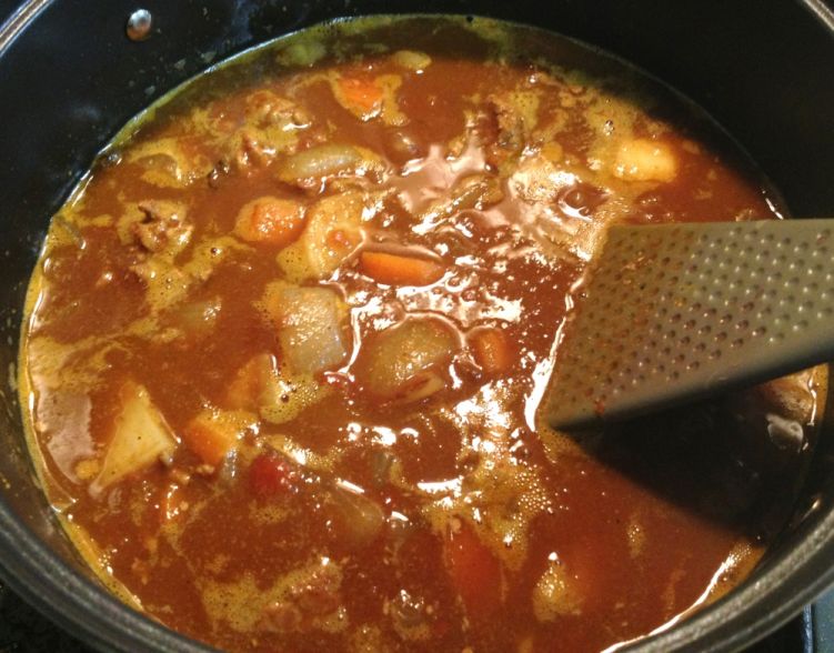 普通のカレーの写真