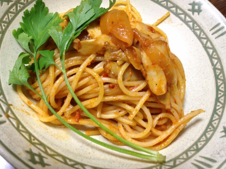 エリンギパスタの写真