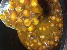 ひよこ豆のサーグカレーの手順画像3枚目