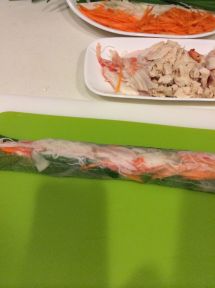 生春巻きの手順画像1枚目