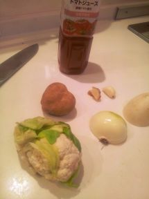 ジャガイモ、カリフラワー、大根のタルカリの手順画像0枚目