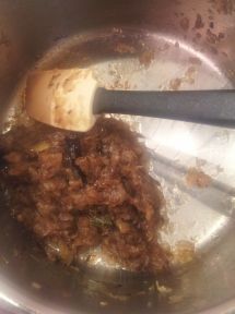 ジャガイモ、カリフラワー、大根のタルカリの手順画像2枚目