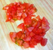 ひよこ豆のサラダ（チャナ・チャトパタ）の手順画像1枚目