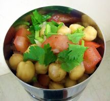 ひよこ豆のサラダ（チャナ・チャトパタ）の手順画像3枚目