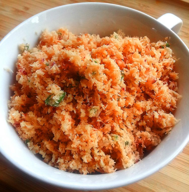 ポル サンボル（スリランカのココナッツふりかけ）の写真