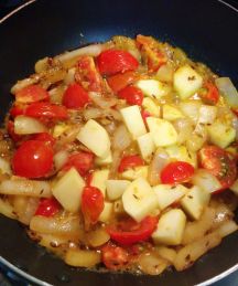 絶品！　フレッシュトマトとじゃがいものインドカレーの手順画像4枚目