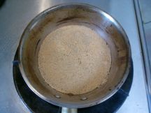 アマランサスの明太子風パスタの手順画像0枚目