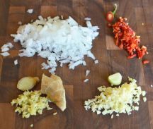 ココナッツシュリンプカレーライスの手順画像0枚目