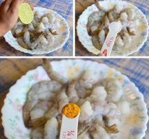 ココナッツシュリンプカレーライスの手順画像1枚目