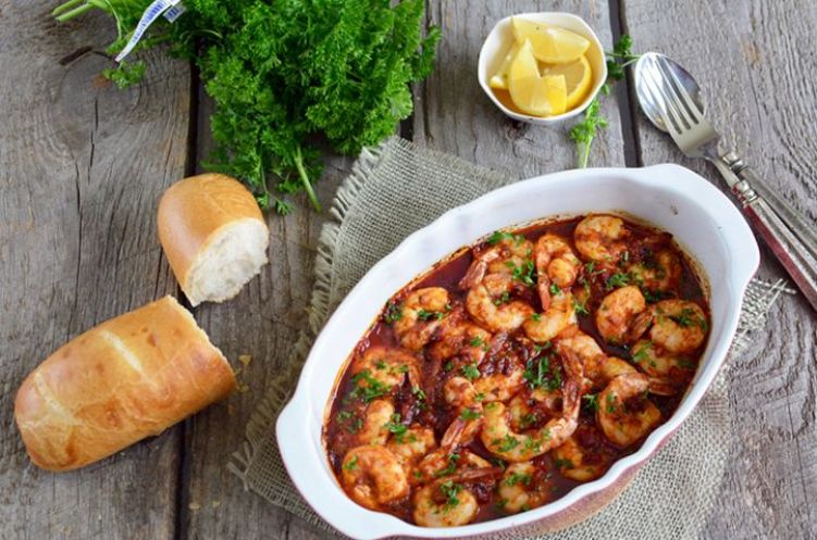 スパイシーBBQシュリンプの写真