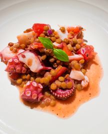 レンズ豆とタコのサラダの手順画像5枚目