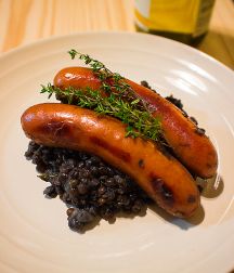 ソーセージとレンズ豆の煮込みの手順画像3枚目