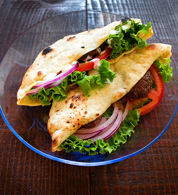 ケバブサンド（ピタサンド）の写真