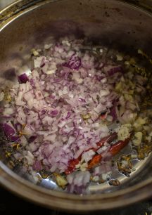 南インドの海老カレーの手順画像2枚目