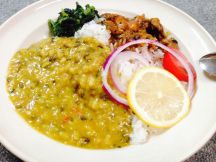 サーグ（青菜のスパイス炒め）の手順画像2枚目