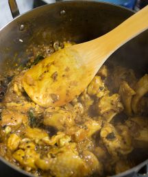 チキン・コランブの手順画像3枚目