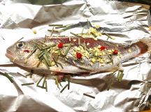 白身魚のレモングラス蒸しの手順画像0枚目