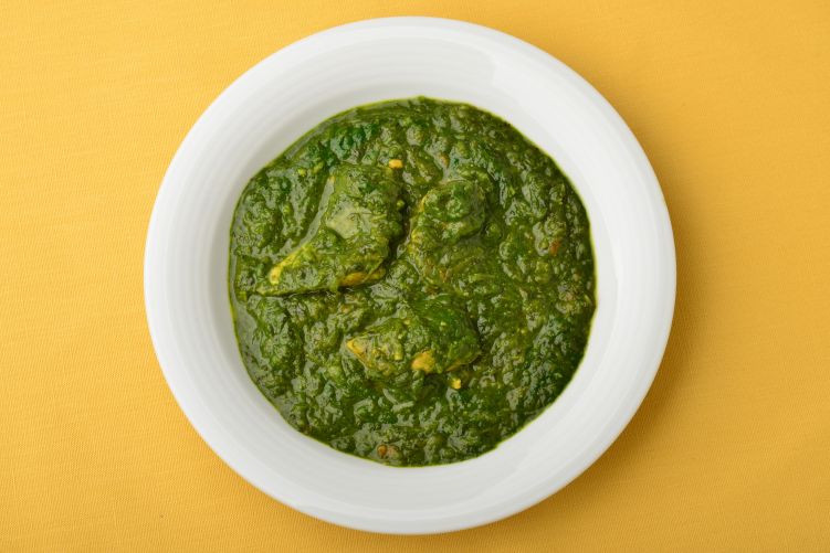 サグカレーの写真