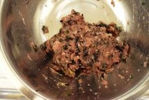 ニガウリのひき肉詰めの手順画像2枚目