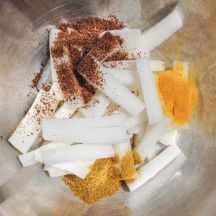 ムラコ アチャール (大根の漬物)の手順画像0枚目