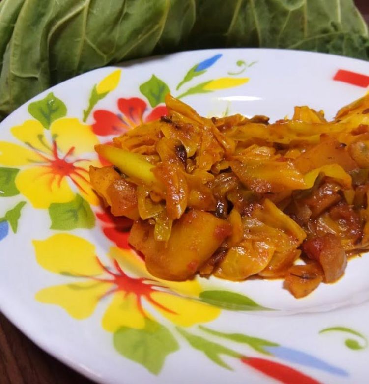 キャベツのカレーの写真