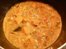 スリランカのかぼちゃカレーの手順画像4枚目