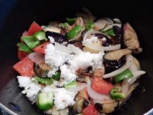 なすとピーマンのテルダーラの手順画像4枚目