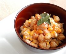 スリランカ風ひよこ豆とコーンのサラダの手順画像4枚目