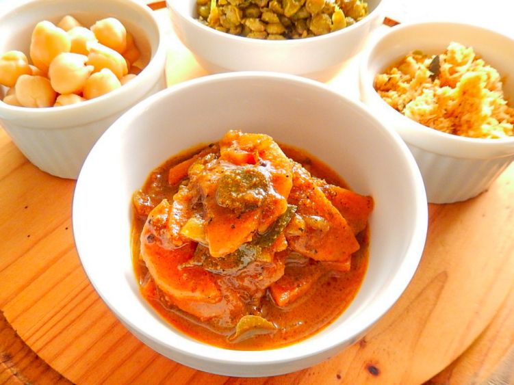 スリランカのにんじんカリーの写真