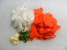 スリランカのにんじんカリーの手順画像0枚目