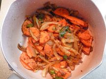 スリランカのにんじんカリーの手順画像3枚目