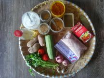 ズッキーニとチキンの夏カレーの手順画像0枚目