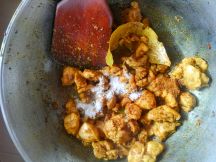 ズッキーニとチキンの夏カレーの手順画像4枚目