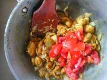 ズッキーニとチキンの夏カレーの手順画像6枚目