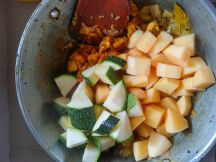 ズッキーニとチキンの夏カレーの手順画像7枚目