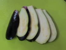 ベグンバジャ(茄子焼き）の手順画像0枚目