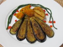 ベグンバジャ(茄子焼き）の手順画像2枚目